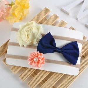 Headband set, Baby Headbands, Newborn Headbands